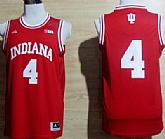 Indiana Hoosiers #4 Victor Oladipo Red Big 10 Patch Jerseys,baseball caps,new era cap wholesale,wholesale hats