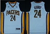 Indiana Pacers #24 Paul George Revolution 30 Swingman White Jerseys,baseball caps,new era cap wholesale,wholesale hats