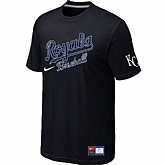 Kansas City Royals Black Nike Short Sleeve Practice T-Shirt,baseball caps,new era cap wholesale,wholesale hats