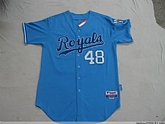 Kansas Royals #48 Soria blue Jerseys.,baseball caps,new era cap wholesale,wholesale hats