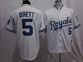 Kansas Royals #5 Brett white mitchell&ness Jerseys,baseball caps,new era cap wholesale,wholesale hats
