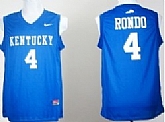 Kentucky Wildcats #4 Rajon Rondo Royal Blue College Jerseys,baseball caps,new era cap wholesale,wholesale hats
