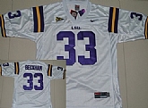 LSU Tigers #33 Odell Beckham White NCAA Jerseys,baseball caps,new era cap wholesale,wholesale hats