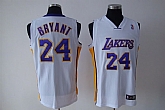 Lakers #24 Kobe Bryant white Jerseys,baseball caps,new era cap wholesale,wholesale hats