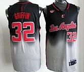Los Angeles Clippers #32 Blake Griffin Black And Gray Fadeaway Fashion Jerseys,baseball caps,new era cap wholesale,wholesale hats