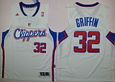 Los Angeles Clippers #32 Griffin White Revolution 30 Authentic Jerseys,baseball caps,new era cap wholesale,wholesale hats