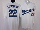 Los Angeles Dodgers #22 Authentic Clayton Kershaw Home Cool Base Jerseys,baseball caps,new era cap wholesale,wholesale hats