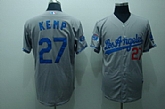 Los Angeles Dodgers #27 Kemp gray Jerseys,baseball caps,new era cap wholesale,wholesale hats