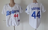Los Angeles Dodgers #44 Aaron Harang White Jerseys,baseball caps,new era cap wholesale,wholesale hats