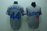 Los Angeles Dodgers #44 Padilla grey Jerseys,baseball caps,new era cap wholesale,wholesale hats