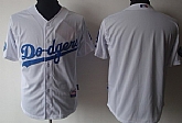 Los Angeles Dodgers Blank White 50TH Jerseys,baseball caps,new era cap wholesale,wholesale hats