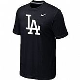 Los Angeles Dodgers Nike Logo Legend Black T-Shirt,baseball caps,new era cap wholesale,wholesale hats
