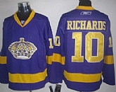 Los Angeles Kings #10 Richards Purple Jerseys,baseball caps,new era cap wholesale,wholesale hats
