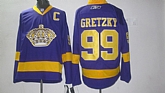 Los Angeles Kings #99 Gretzky Purple with C patch Jerseys,baseball caps,new era cap wholesale,wholesale hats