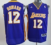 Los Angeles Lakers #12 Dwight Howard Revolution 30 Swingman Purple Jerseys,baseball caps,new era cap wholesale,wholesale hats