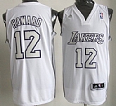 Los Angeles Lakers #12 Dwight Howard Revolution 30 Swingman White Big Color Jerseys,baseball caps,new era cap wholesale,wholesale hats