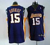 Los Angeles Lakers #15 Artest Purple Jerseys,baseball caps,new era cap wholesale,wholesale hats