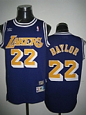 Los Angeles Lakers #22 Baylor m&n purple Jerseys,baseball caps,new era cap wholesale,wholesale hats