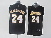 Los Angeles Lakers #24 Black Mamba Black Jerseys,baseball caps,new era cap wholesale,wholesale hats