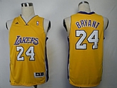 Los Angeles Lakers #24 Bryant yellow Swingman Jerseys,baseball caps,new era cap wholesale,wholesale hats