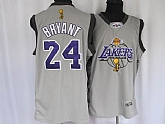 Los Angeles Lakers #24 Kobe Bryant grey Chaompions Jerseys,baseball caps,new era cap wholesale,wholesale hats
