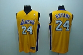 Los Angeles Lakers #24 Kobe Bryant yellow Jerseys,baseball caps,new era cap wholesale,wholesale hats