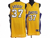 Los Angeles Lakers #37 Ron Artest yellow Jerseys,baseball caps,new era cap wholesale,wholesale hats