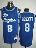 Los Angeles Lakers #8 Kobe Bryant blue throwback Jerseys,baseball caps,new era cap wholesale,wholesale hats
