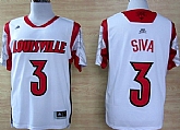 Louisville Cardinals #3 Peyton Siva 2013 March Madness White Jerseys,baseball caps,new era cap wholesale,wholesale hats