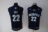 Memphis Grizzlies #22 Rudy Gay black Jerseys,baseball caps,new era cap wholesale,wholesale hats