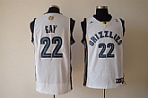 Memphis Grizzlies #22 Rudy Gay white Jerseys,baseball caps,new era cap wholesale,wholesale hats