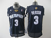 Memphis Grizzlies #3 Iverson Dark Blue Swingman Jerseys,baseball caps,new era cap wholesale,wholesale hats