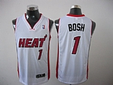 Miami Heat #1 Bosh White Revolution 30 Swingman Jerseys,baseball caps,new era cap wholesale,wholesale hats