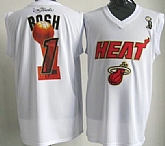 Miami Heat #1 Chris Bosh Revolution 30 Swingman 2012 Champions White Jerseys,baseball caps,new era cap wholesale,wholesale hats