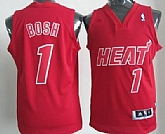 Miami Heat #1 Chris Bosh Revolution 30 Swingman Red Big Color Jerseys,baseball caps,new era cap wholesale,wholesale hats