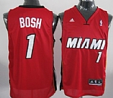 Miami Heat #1 Chris Bosh Revolution 30 Swingman Red Jerseys,baseball caps,new era cap wholesale,wholesale hats
