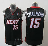 Miami Heat #15 Chalmers Black Jerseys,baseball caps,new era cap wholesale,wholesale hats