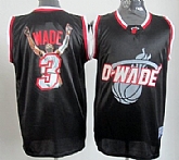 Miami Heat #3 Dwyane Wade Black Notorious Fashion Jerseys,baseball caps,new era cap wholesale,wholesale hats