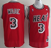 Miami Heat #3 Wade ABA Hardwood Classics Nights Swingman Red Jerseys,baseball caps,new era cap wholesale,wholesale hats