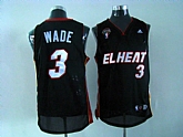 Miami Heat #3 Wade Black Latin Night Jerseys,baseball caps,new era cap wholesale,wholesale hats