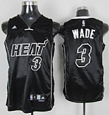 Miami Heat #3 Wade black Jerseys,baseball caps,new era cap wholesale,wholesale hats