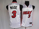 Miami Heat #3 Wade white Jerseys,baseball caps,new era cap wholesale,wholesale hats