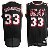Miami Heat #33 Alonzo Mourning Black Swingman Throwback Jerseys,baseball caps,new era cap wholesale,wholesale hats
