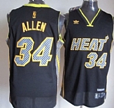 Miami Heat #34 Ray Allen Black Electricity Fashion Jerseys,baseball caps,new era cap wholesale,wholesale hats