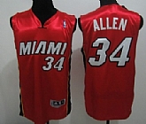 Miami Heat #34 Ray Allen Red Authentic Jerseys,baseball caps,new era cap wholesale,wholesale hats