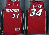 Miami Heat #34 Ray Allen Revolution 30 Red Swingman Jerseys,baseball caps,new era cap wholesale,wholesale hats