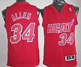 Miami Heat #34 Ray Allen Revolution 30 Swingman Red Big Color Jerseys,baseball caps,new era cap wholesale,wholesale hats
