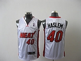 Miami Heat #40 HASLEM White Jerseys,baseball caps,new era cap wholesale,wholesale hats