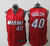 Miami Heat #40 Haslem Red Authentic Jerseys,baseball caps,new era cap wholesale,wholesale hats
