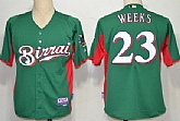 Milwaukee Brewers #23 Rickie Weeks 2012 Green Jerseys,baseball caps,new era cap wholesale,wholesale hats